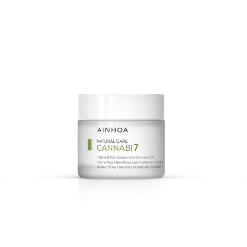 Ainhoa Cannabi7 7 Benefit Rich Cream with Cannabis Oil 50ml Ainhoa Cannabi7 7 Benefit Rich Cream with Cannabis Oil 50ml
