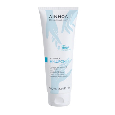 Ainhoa Hi-Luronic Hydrating and Nourishing Hand Cream 100ml Ainhoa Hi-Luronic Hydrating and Nourishing Hand Cream 100ml