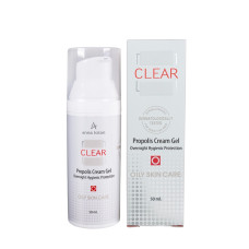 Anna Lotan Clear Propolis Cream Gel Overnight Hygenic Protection 50ml Anna Lotan Clear Propolis Cream Gel Overnight Hygenic Protection 50ml