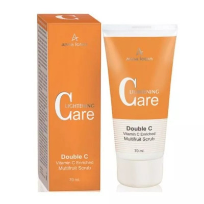 Anna Lotan Lightening Care Double C Vitamin C Enriched Multifruit Scrub 70ml Anna Lotan Lightening Care Double C Vitamin C Enriched Multifruit Scrub 70ml