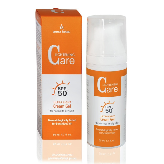 Anna Lotan Lightening Care Ultra Light Cream Gel SPF50+ (50ml) Anna Lotan Lightening Care Ultra Light Cream Gel SPF50+ (50ml)
