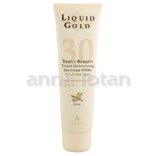 Anna Lotan Liquid Gold Tinted Moisturizer SPF30 100 ml — Piel deshidratada