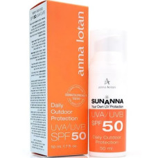 Anna Lotan SunAnna Daily Outdoor Protection UVA/AVB SPF50 (50ml) — Rostro