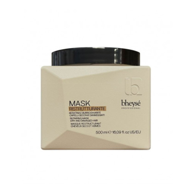 Bheyse Restructuring Repairing Hair Mask with Keratin and Shea Butter for Dry and Damaged Hair 500ml Bheyse Restructuring Repairing Hair Mask with Keratin and Shea Butter for Dry and Damaged Hair 500ml