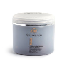 Capri Beauty Line 3D Coffee Slim Gel Scrub Draining Exfoliating Lipo Reducing 500ml — Körperpeelings