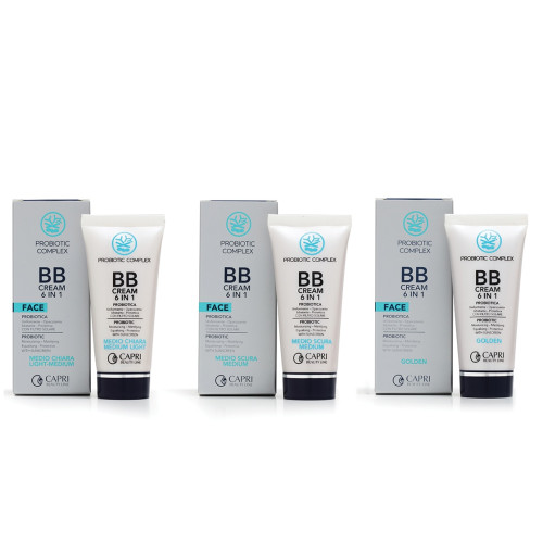 Capri Beauty Line Probiotic Complex Probiotic BB Cream 6 in 1 Golden (50ml) Capri Beauty Line Probiotic Complex Probiotic BB Cream 6 in 1 Golden (50ml)