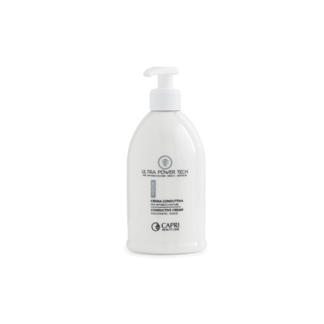 Capri Beauty Line Ultra Power Tech Conductive Cream for Electro Esthetic Device 500ml Capri Beauty Line Ultra Power Tech Conductive Cream for Electro Esthetic Device 500ml