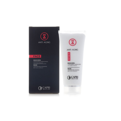Capri Beauty Line Anti Aging Oxygenating Renewing Mask Capri Beauty Line Anti Aging Oxygenating Renewing Mask