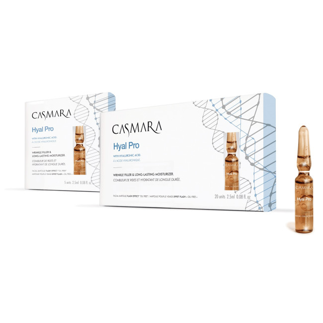 Casmara Hyal Pro Wrinkle Filler and Long-Lasting Moisturizer Ampoules Casmara Hyal Pro Wrinkle Filler and Long-Lasting Moisturizer Ampoules