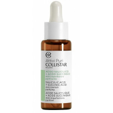 Collistar Attivi Puri Salicylic Acid + Succinic Acid Anti-Blemish Purifying Drops 30ml — Serum Collistar Attivi Puri Salicylic Acid + Succinic Acid Anti-Blemish Purifying Drops 30ml — Serum