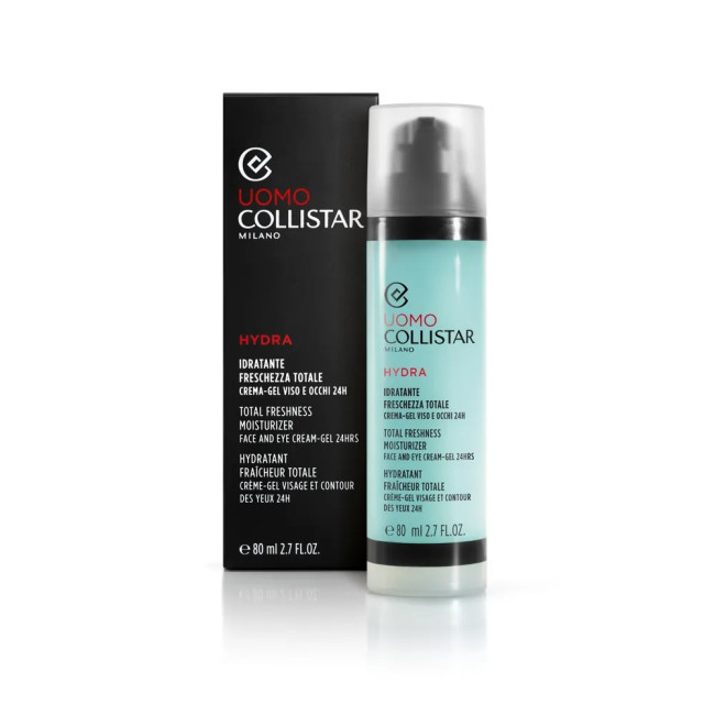 Collistar Uomo Hydra Total Freshness Moisturizer Face and Eye Cream-Gel 24h 80ml Collistar Uomo Hydra Total Freshness Moisturizer Face and Eye Cream-Gel 24h 80ml