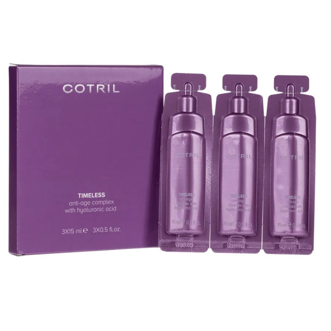Cotril Timeless Anti Aging Complex with Hyaluronic Acid 3x15ml Cotril Timeless Anti Aging Complex with Hyaluronic Acid 3x15ml