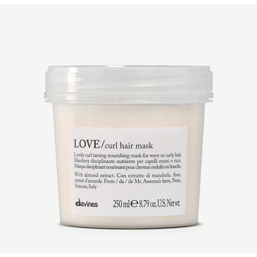 Davines LOVE Curl Hydrating Hair Mask for Curly Hair 250ml