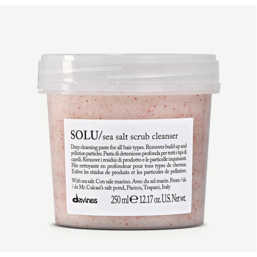Davines SOLU Sea Salt Scrub Cleanser 250ml