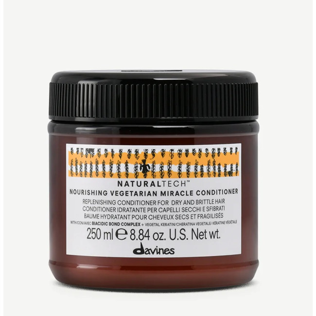 Davines NaturalTech Nourishing Vegetarian Miracle Conditioner 250ml Davines NaturalTech Nourishing Vegetarian Miracle Conditioner 250ml