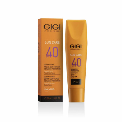 GiGi Sun Care Ultra Light Facial Sun Screen Advanced Protection SPF50 UVA/UVB For all skin types 50ml GiGi Sun Care Ultra Light Facial Sun Screen Advanced Protection SPF50 UVA/UVB For all skin types 50ml