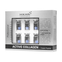 Hikari Active Collagen Set + Copper peptide 6 vials + 20ml — Trattamenti Hikari Active Collagen Set + Copper peptide 6 vials + 20ml — Trattamenti