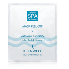 Keenwell SPA of Beauty 2 Peel-Off Energy Mask Royal Jelly and Ginseng — Maschere