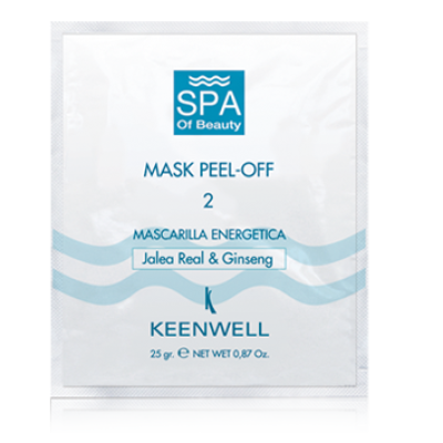 Keenwell SPA of Beauty 2 Peel-Off Energy Mask Royal Jelly and Ginseng Keenwell SPA of Beauty 2 Peel-Off Energy Mask Royal Jelly and Ginseng