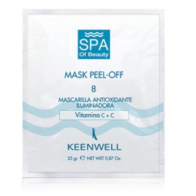 Keenwell SPA of Beauty 8 Peel-Off Vitamine C+C Mask