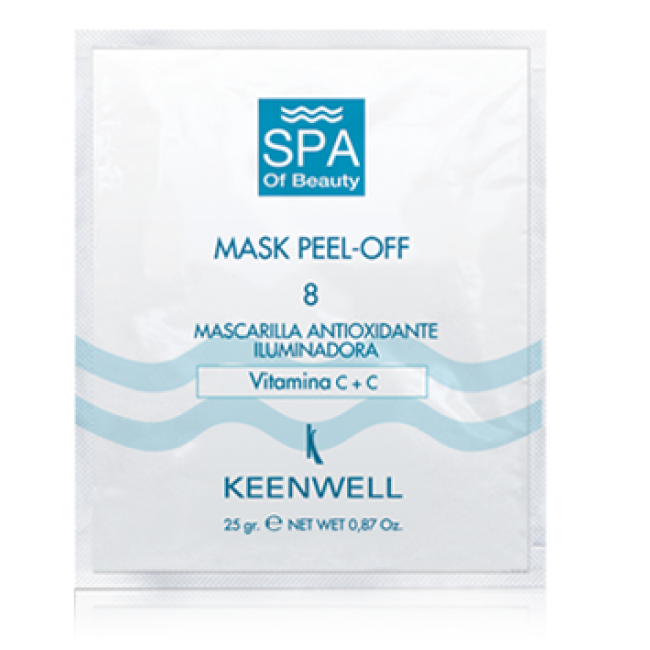 Keenwell SPA of Beauty 8 Peel-Off Vitamine C+C Mask