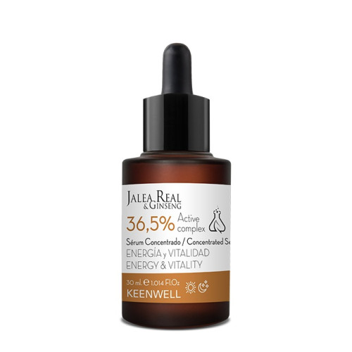 Keenwell Royal Jelly and Ginseng Energy and vitality concentrated serum 36,5% active complex 30ml Keenwell Royal Jelly and Ginseng Energy and vitality concentrated serum 36,5% active complex 30ml