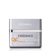 Keenwell Oxidance C&C Antioxidant Multidefense Cream SPF15 OILY-MIX SKIN 50ml — Rasune nahk Keenwell Oxidance C&C Antioxidant Multidefense Cream SPF15 OILY-MIX SKIN 50ml — Rasune nahk