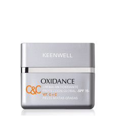 Keenwell Oxidance C&C Antioxidant Multidefense Cream SPF15 OILY-MIX SKIN 50ml — Piel grasa Keenwell Oxidance C&C Antioxidant Multidefense Cream SPF15 OILY-MIX SKIN 50ml — Piel grasa