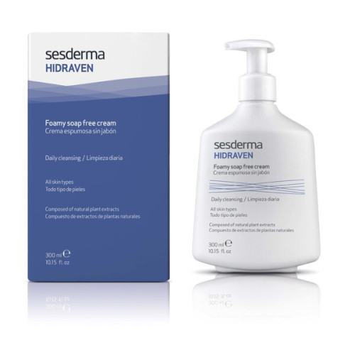 SeSDerma Hidraven Foamy Soap Free Cream 300ml SeSDerma Hidraven Foamy Soap Free Cream 300ml
