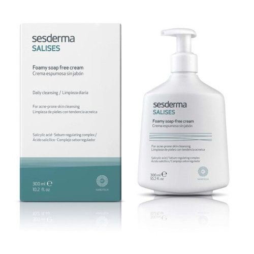 SeSDerma Salises Foamy Soap-Free Cream 300ml SeSDerma Salises Foamy Soap-Free Cream 300ml