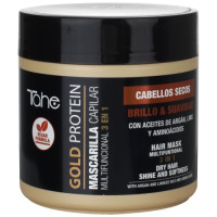 Tahe Gold Protein 3in1 Nourishing Dry Hair Mask 400ml — Masken Tahe Gold Protein 3in1 Nourishing Dry Hair Mask 400ml — Masken