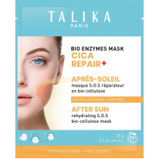 Talika Bio Enzymes Mask CICA REPAIR+ After Sun SOS Repair Mask In Bio-Cellulose — Después del sol Talika Bio Enzymes Mask CICA REPAIR+ After Sun SOS Repair Mask In Bio-Cellulose — Después del sol