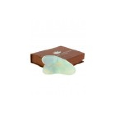 White Lotus Jade Gua Sha Scraping Tool White Lotus Jade Gua Sha Scraping Tool